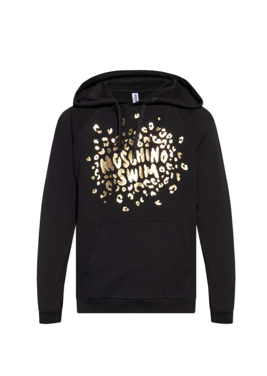 Felpa MOSCHINO con cappuccio logo maculato