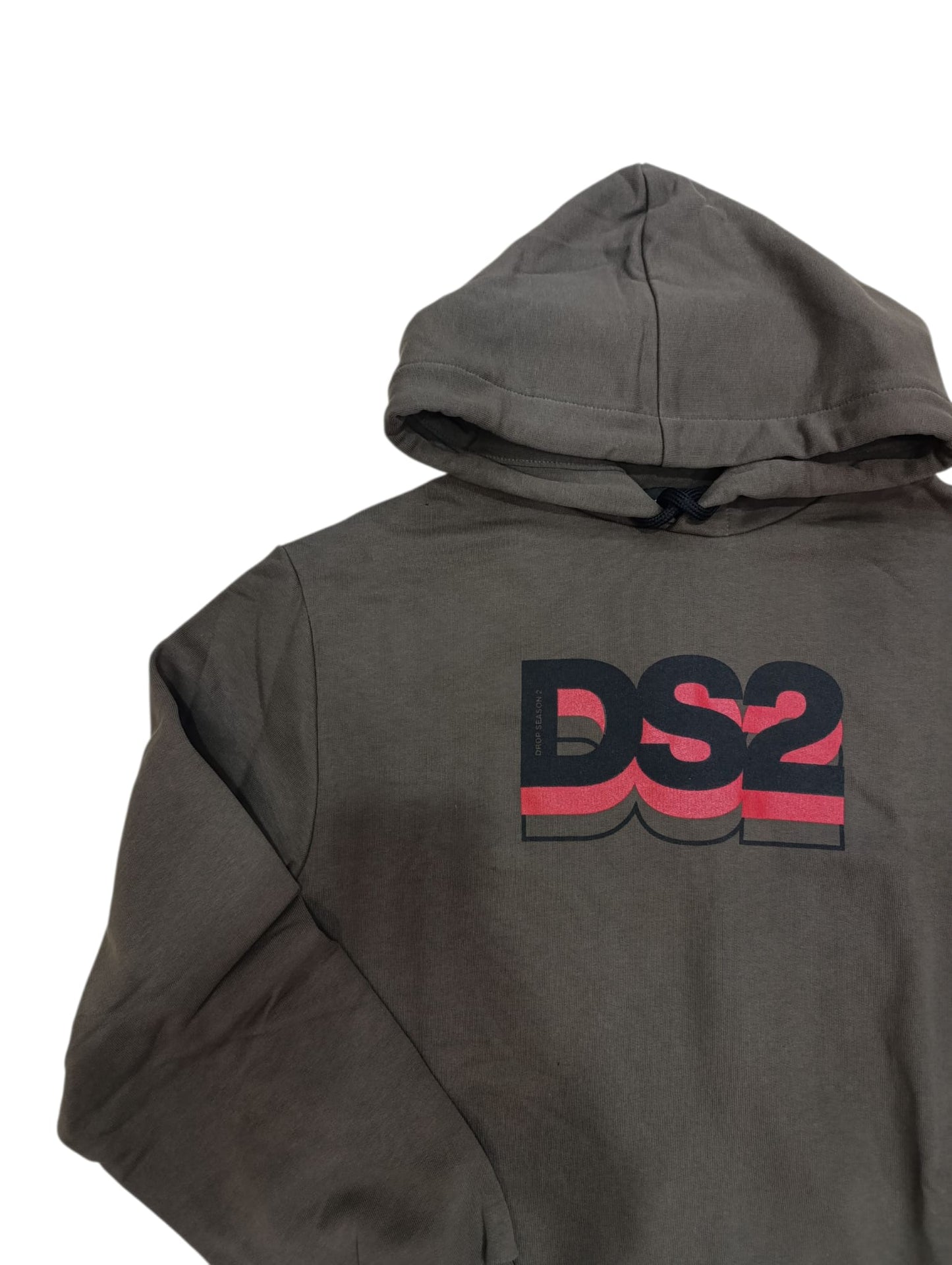 Felpa DROPSEASON2 con cappuccio felpata