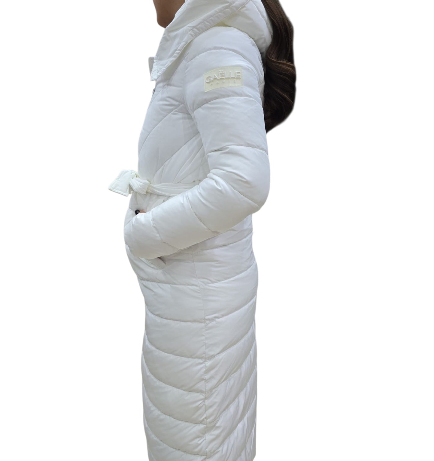 Giubbotto Gaelle Lungo bianco