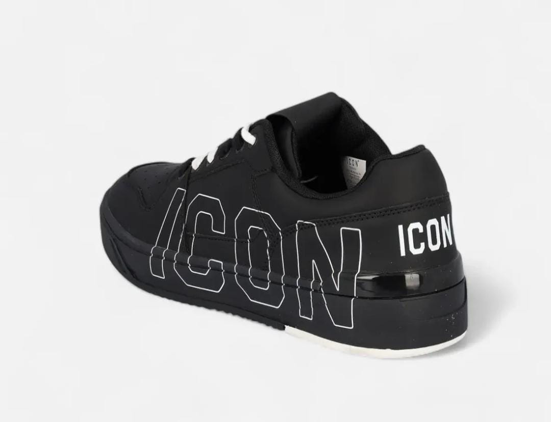 Sneakers ICON Uomo in ecopelle con doppio logo