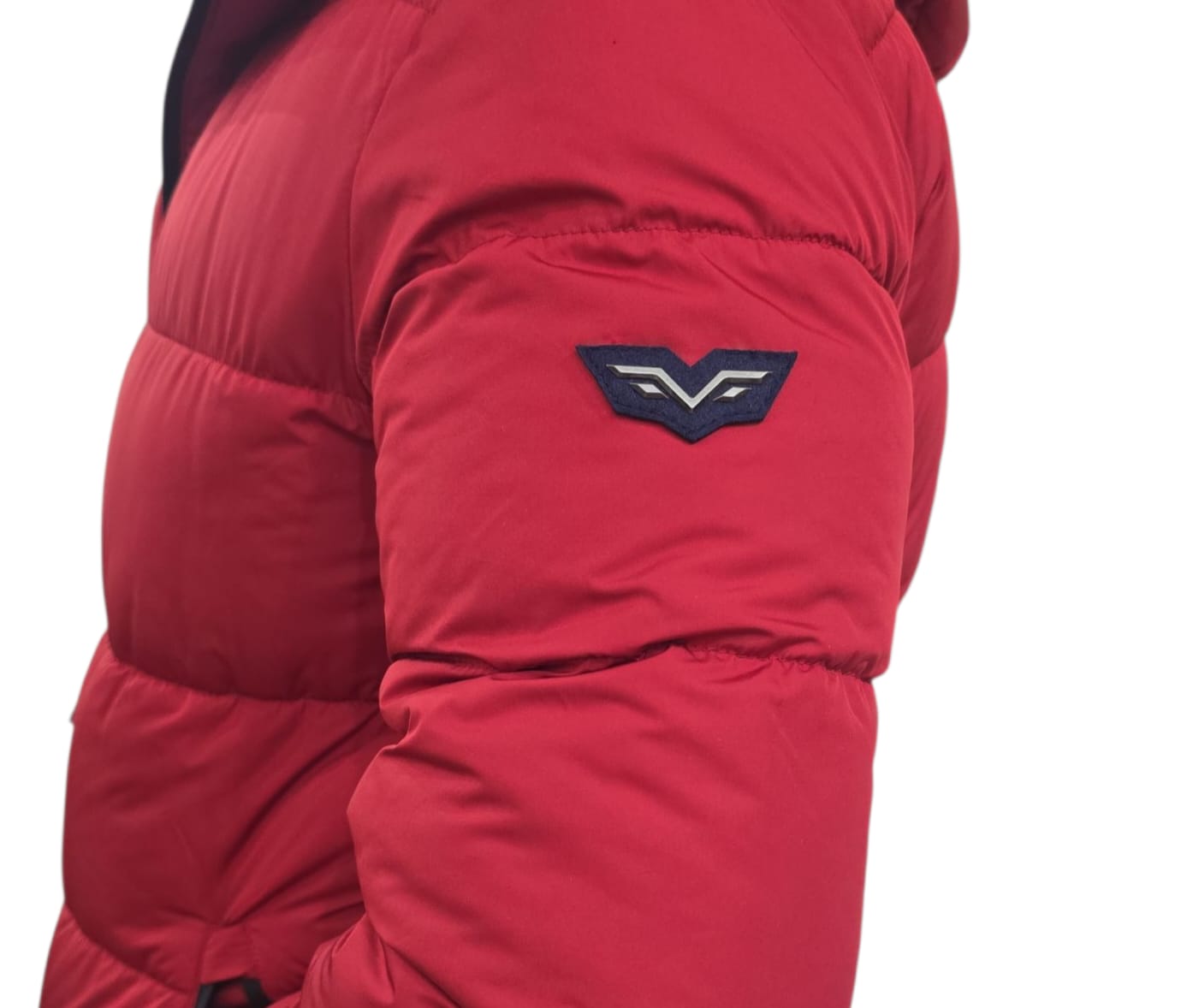 Piumino ARMATA DI MARE Rosso con cappuccio