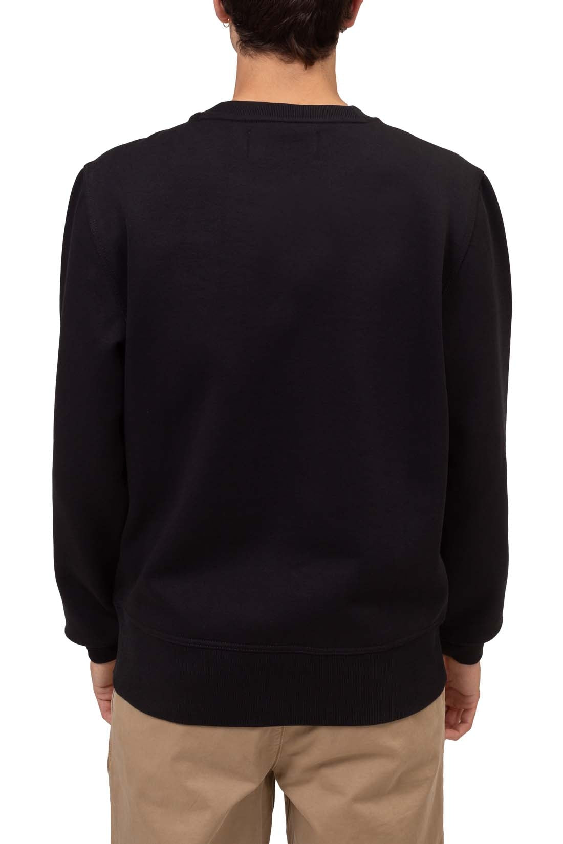 Felpa Calvin Klein garzata in maxi logo