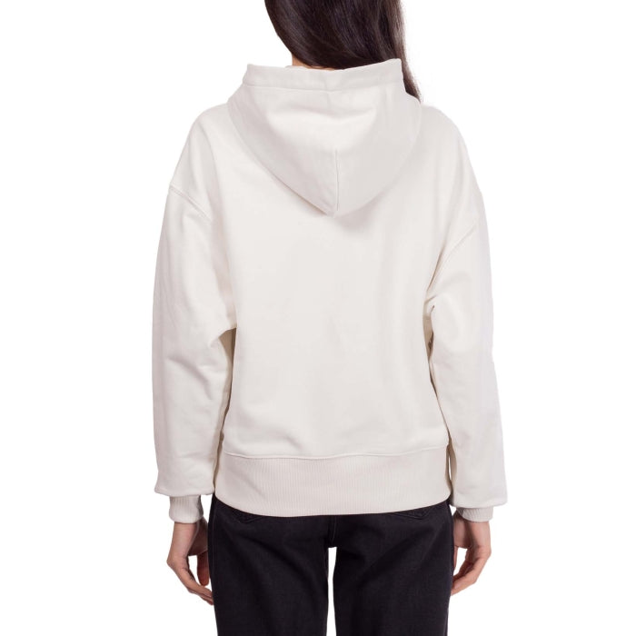 Felpa Calvin Klein Donna ilory con cappuccio