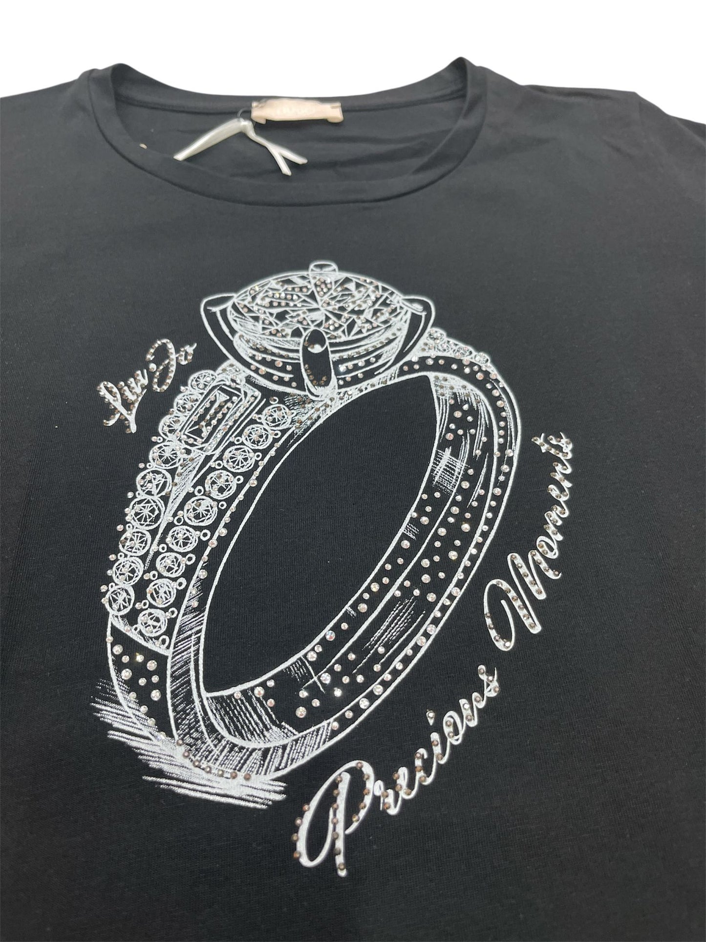 T-shirt LIU-JO con strass
