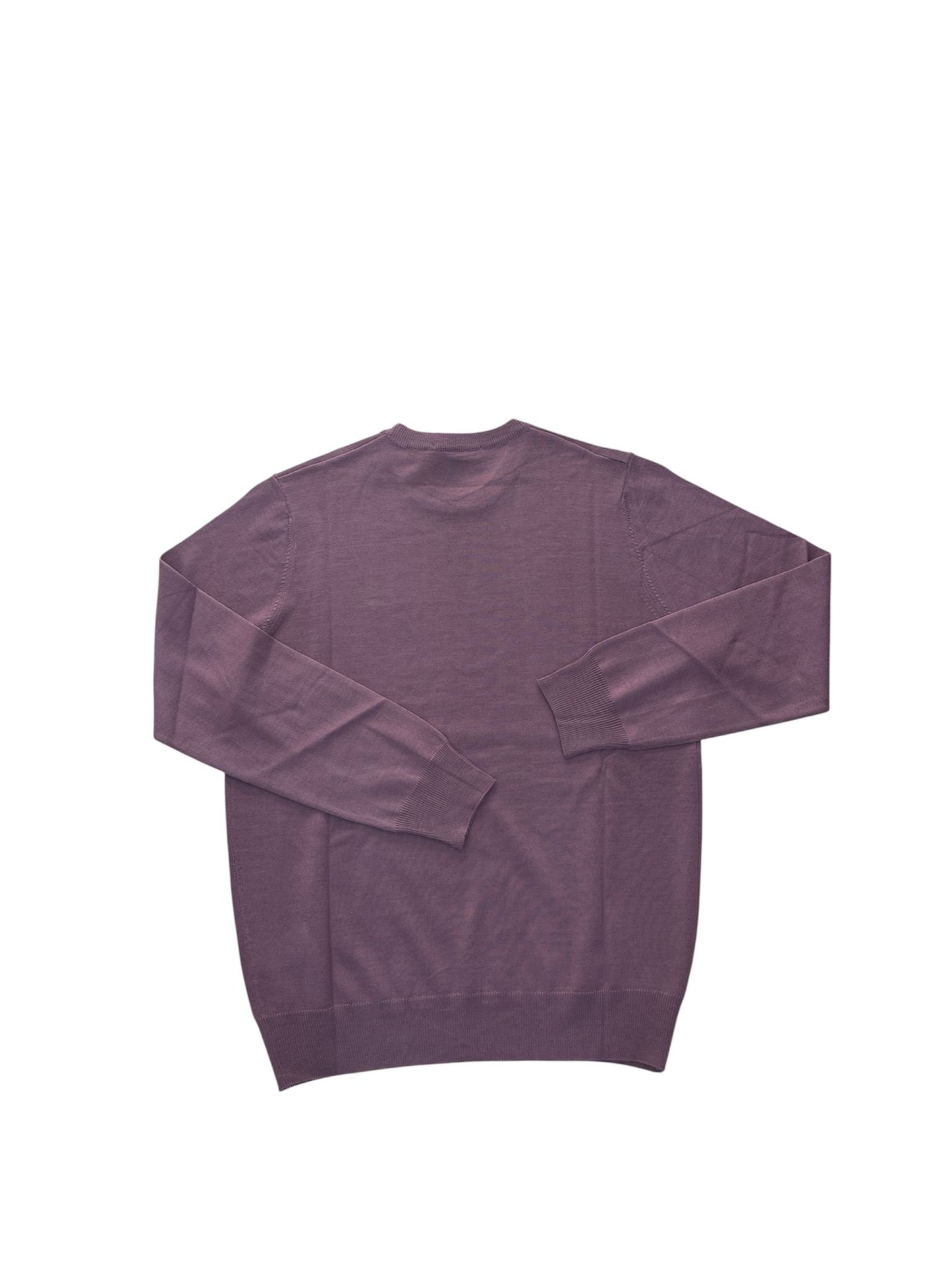 Maglioncino Trussardi Logo ricamato Vinaccia