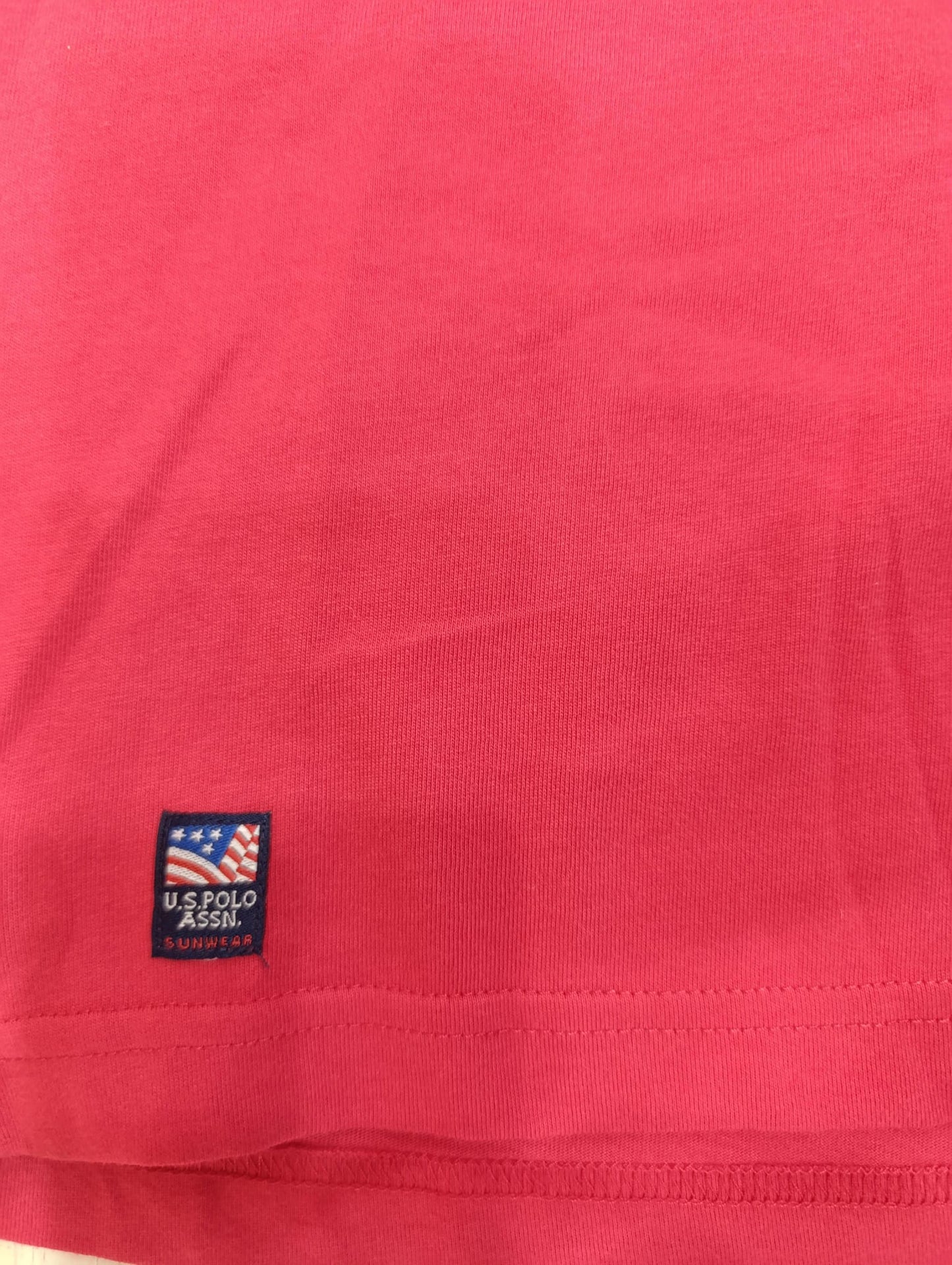 POLO U.S POLO ASSN Maxi logo e bandiera 2 colori