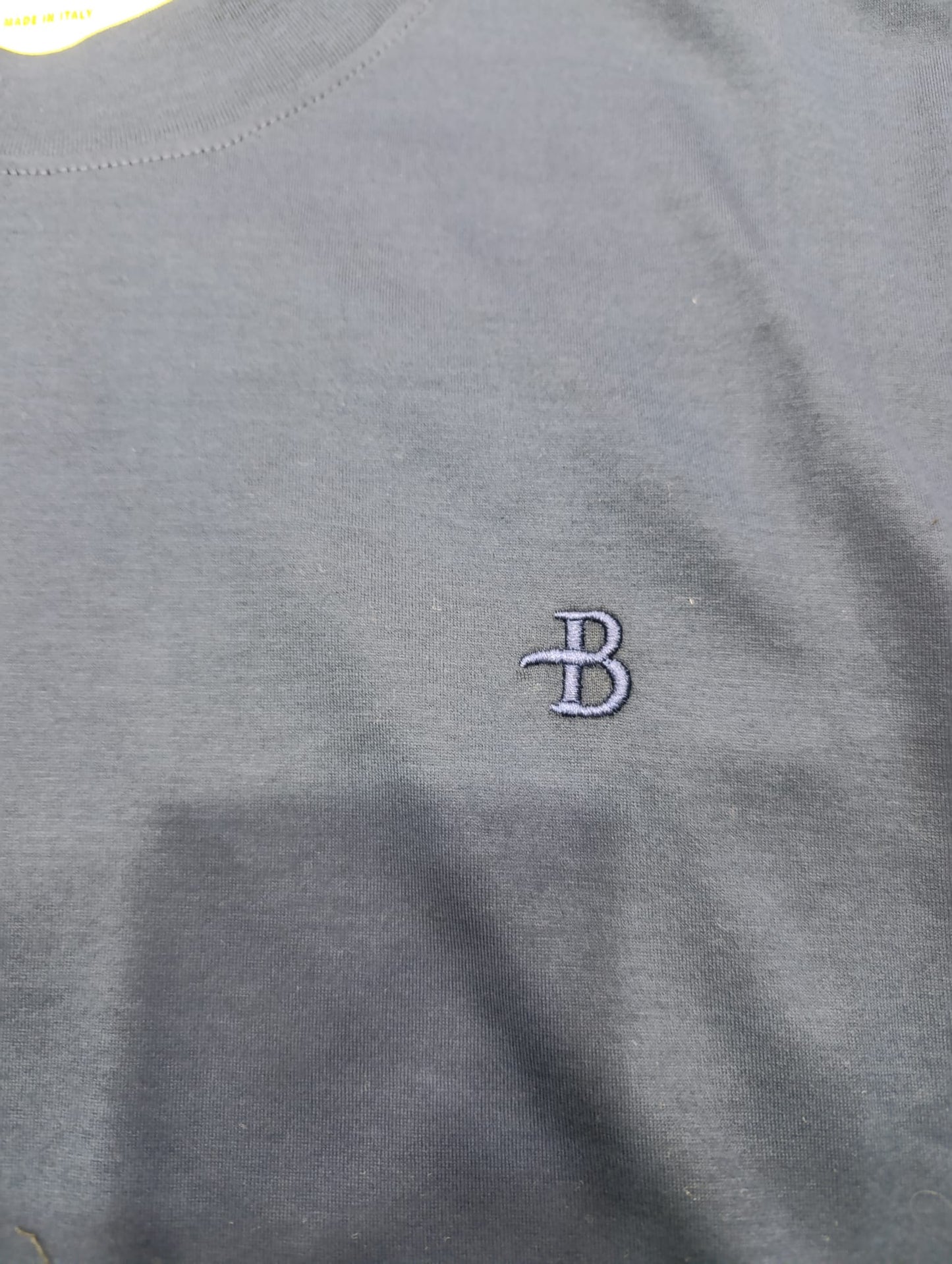 T-shirt BALLANTYNE in filo di scozzia, logo cucito