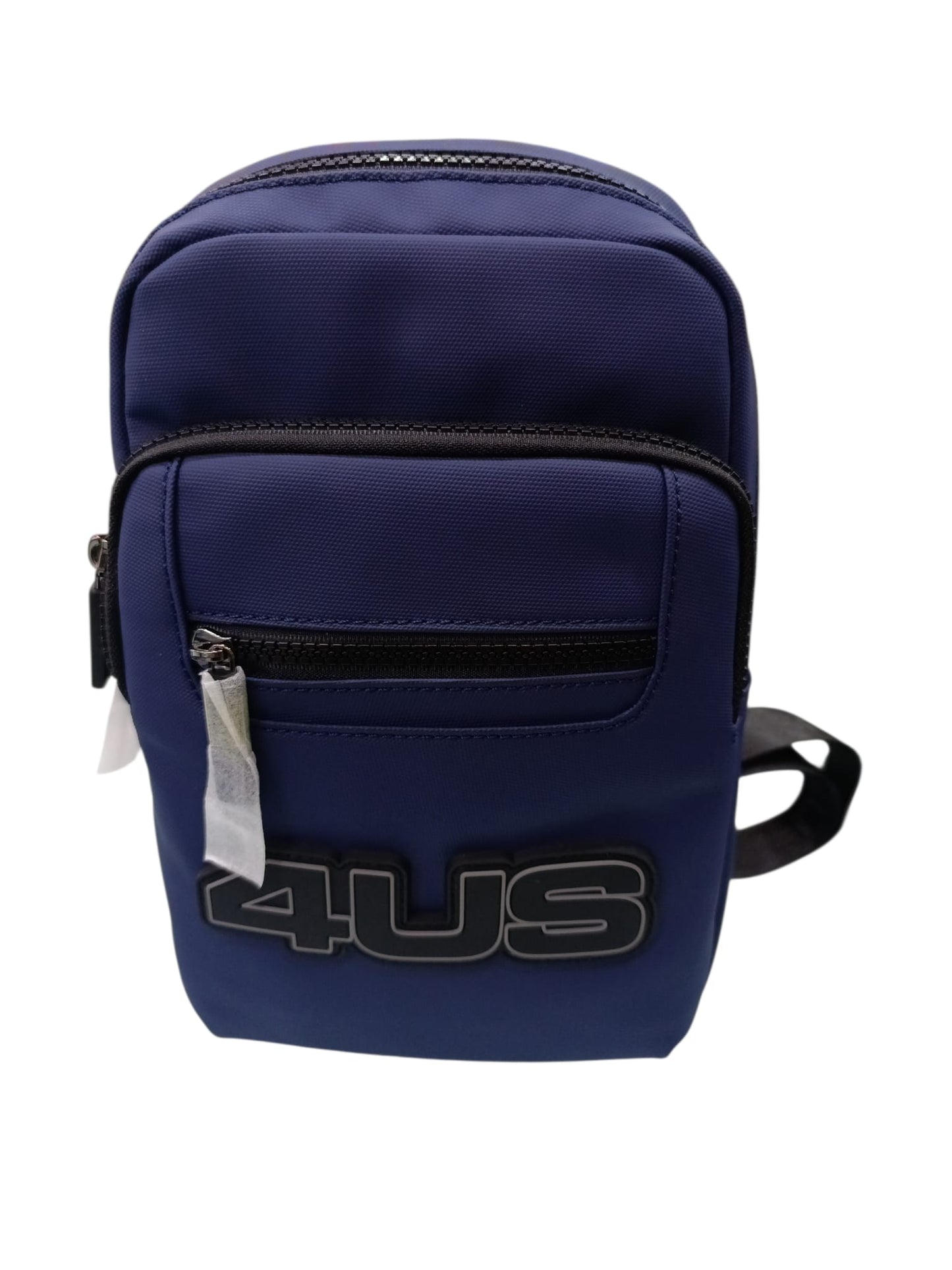 Tracolla blu 4US PACIOTTI con logo in rilievo 704