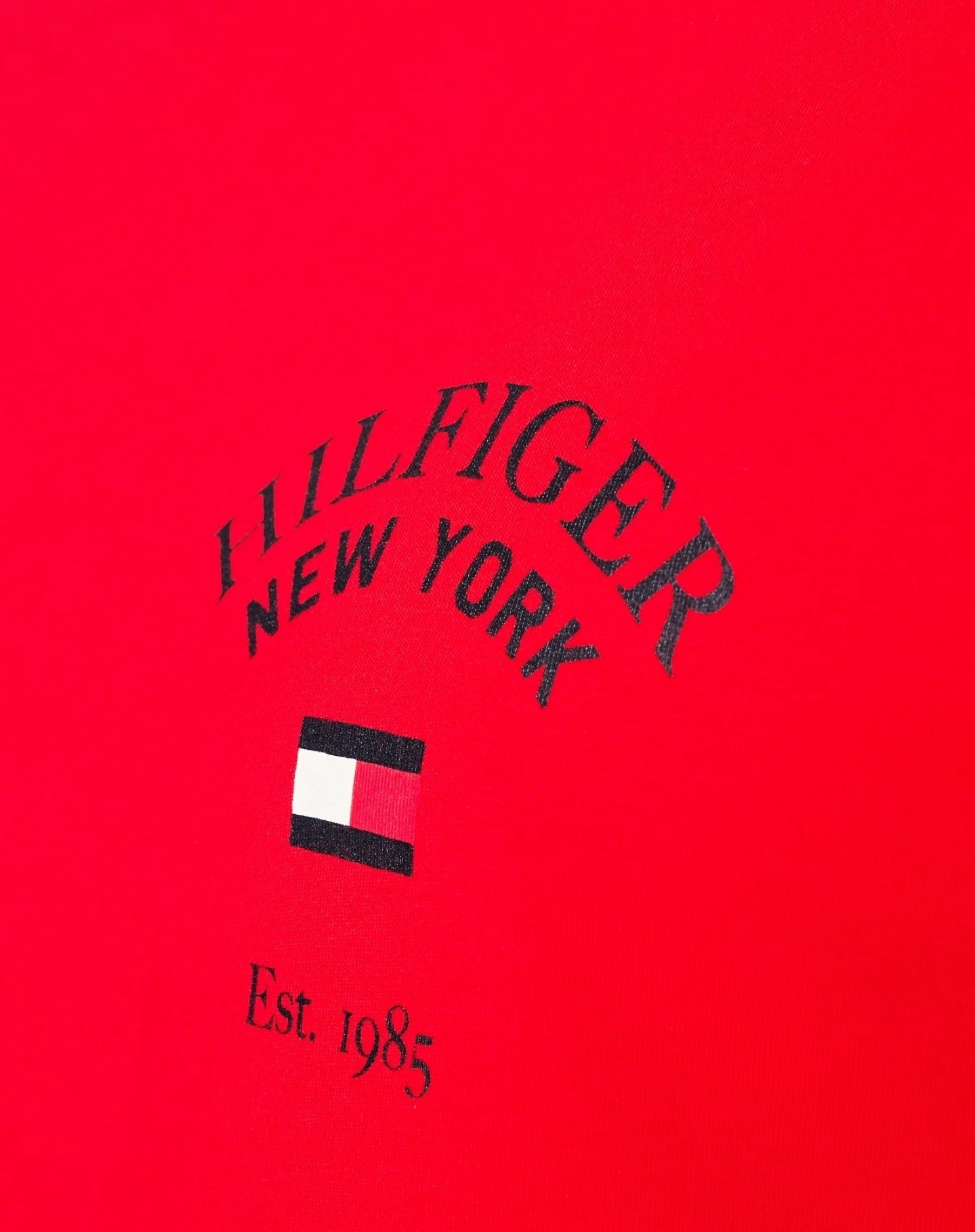 t-shirt TOMMY HILFIGER con logo stampato 610