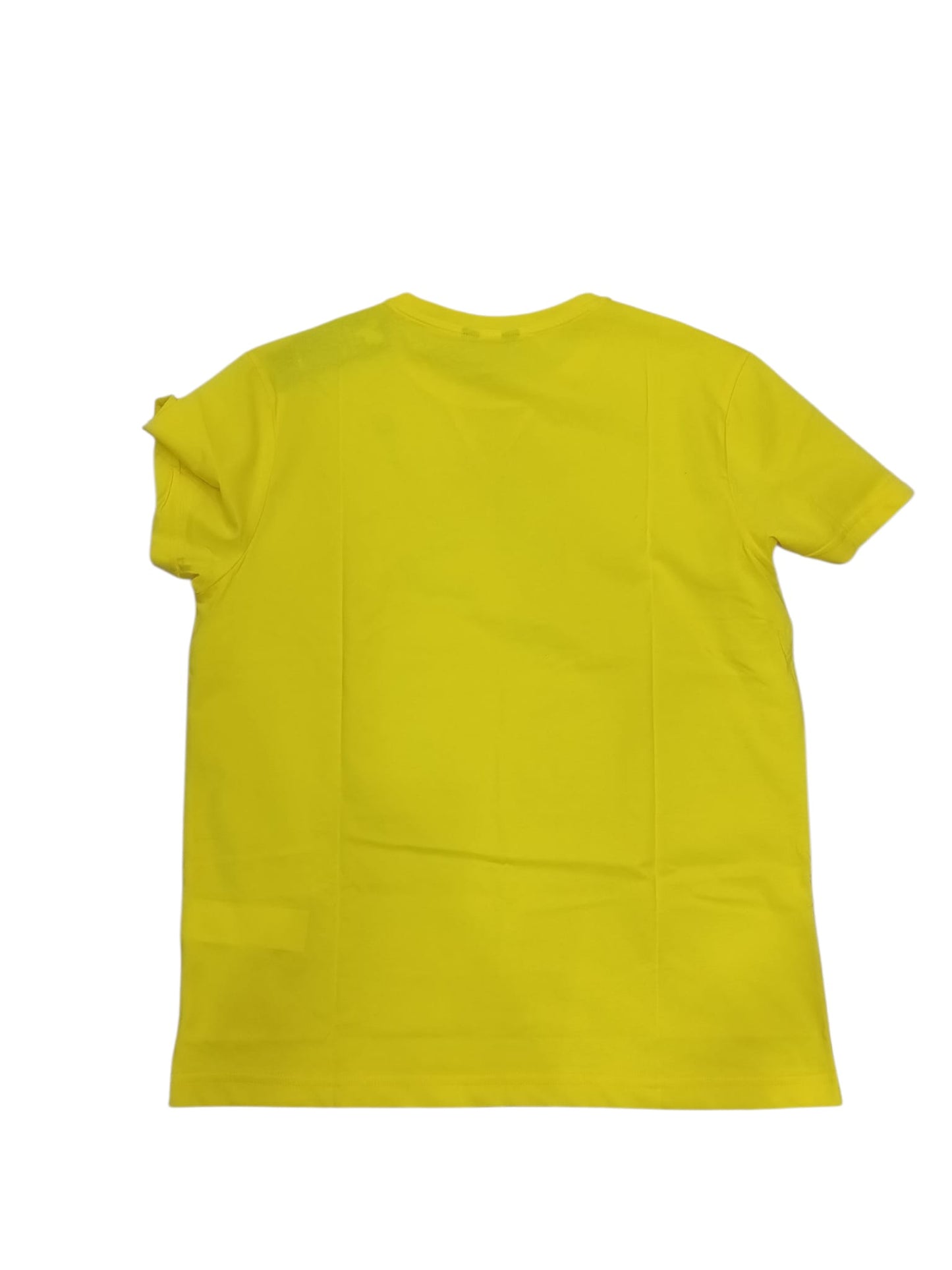 T-shirt K-WAY gialla logo laterale 4Q0
