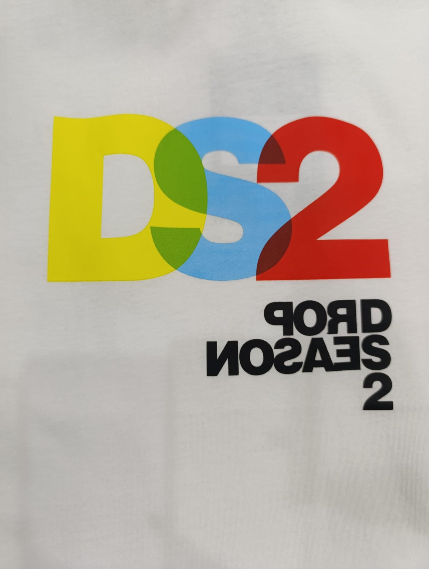 T-shirt Drop Season2 maxi logo colorato b14