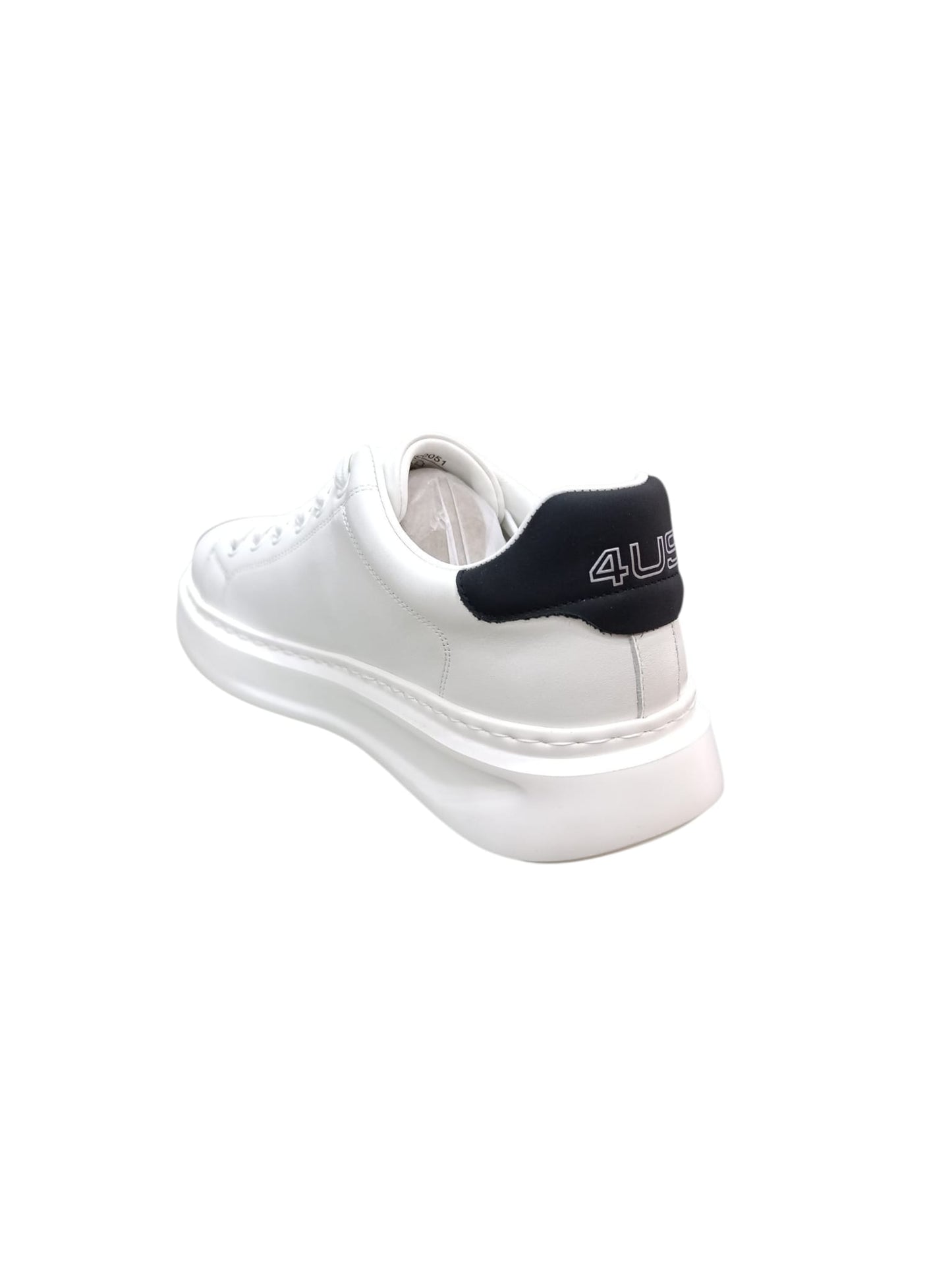 Scarpe in vera pelle 4US PACIOTTI con logo rilievo