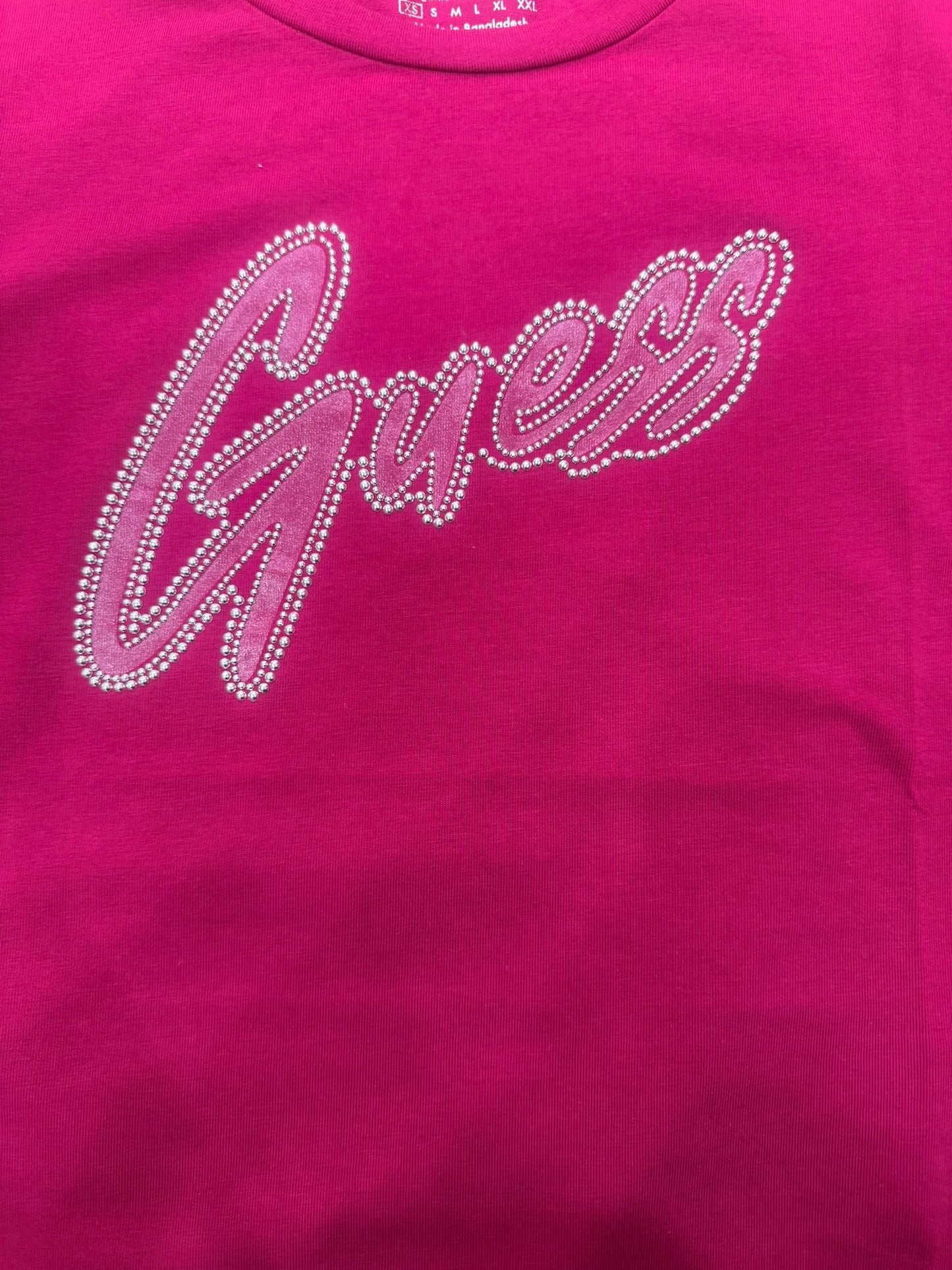 T-shirt Guess con dettagli mini borchie 0h1