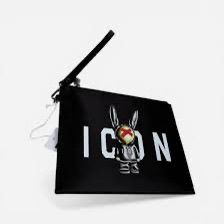 Pochette uomo ICON con logo bunny