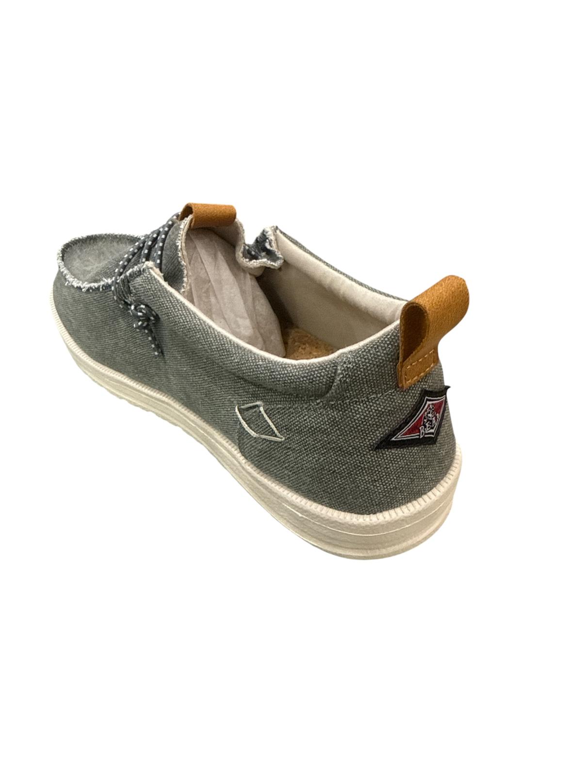 Mocassino BEAR in tela Grey