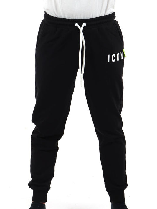 Pantalone ICON con logo a rilielo in coschia
