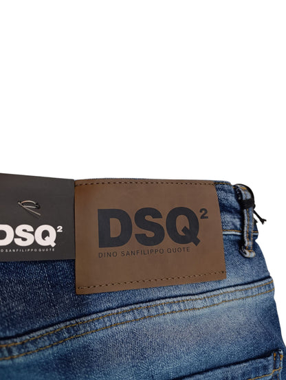 Jeans Dino San Filippo Quote  strappato e in tinta