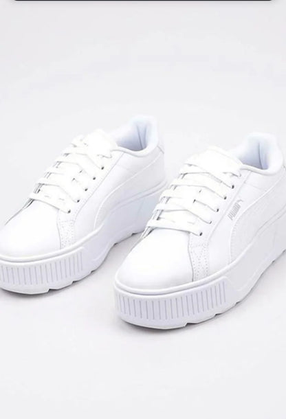 Sneakers Puma in ecopelle total white