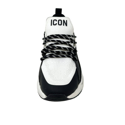 Sneakers ICON Uomo con logo ricamato in tessuto