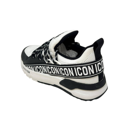 Sneakers ICON Uomo con logo ricamato in tessuto