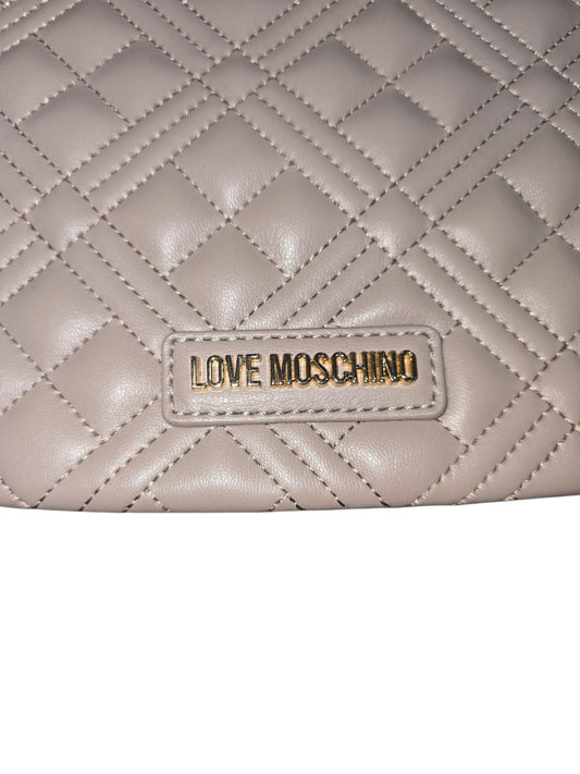 Tracolla Love Moschino Borsa Quilted Pu Grigio