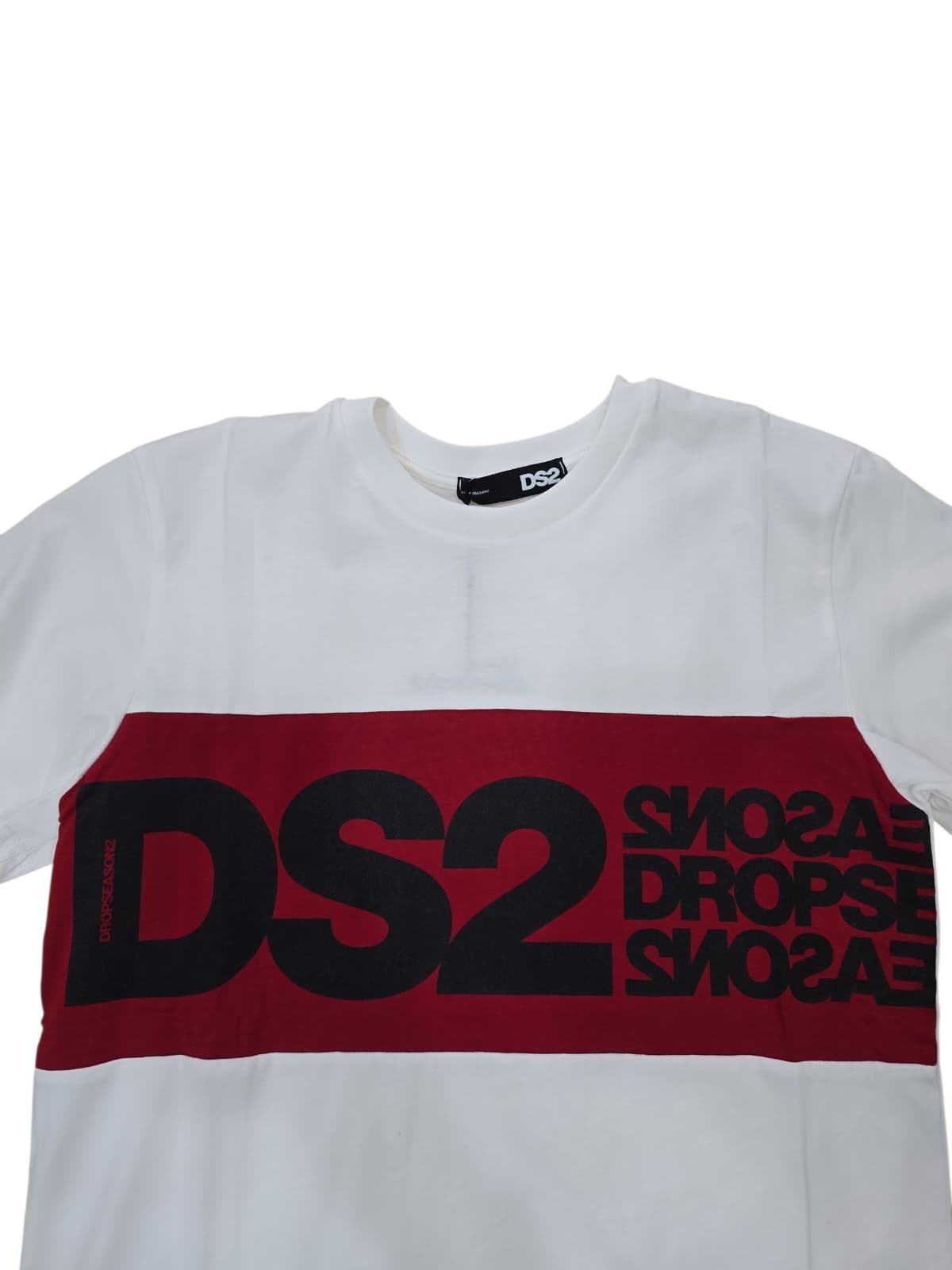 T-shirt Drop Season 2 in maxi logo 2 colori