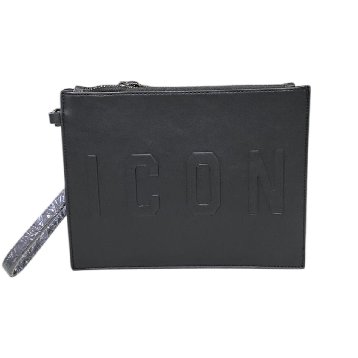 Pochette ICON logo in rilievo