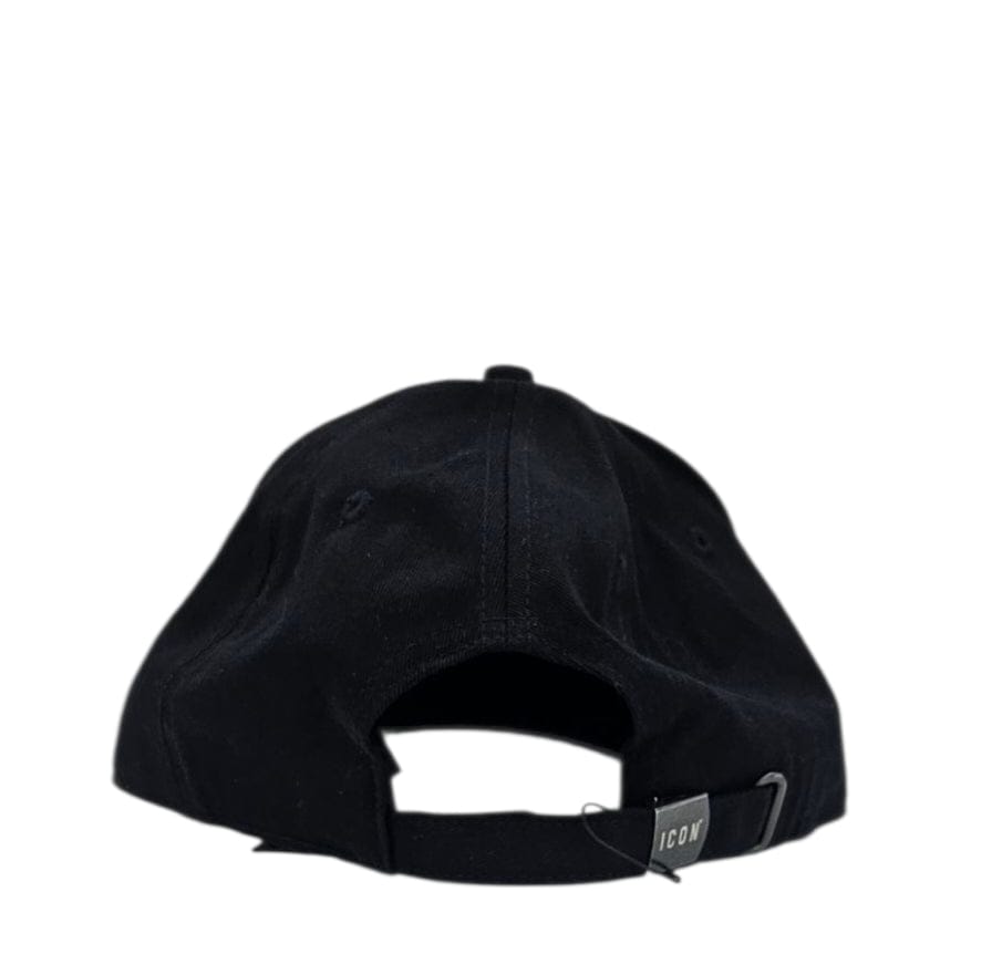 Cappello ICON effetto colatura nero