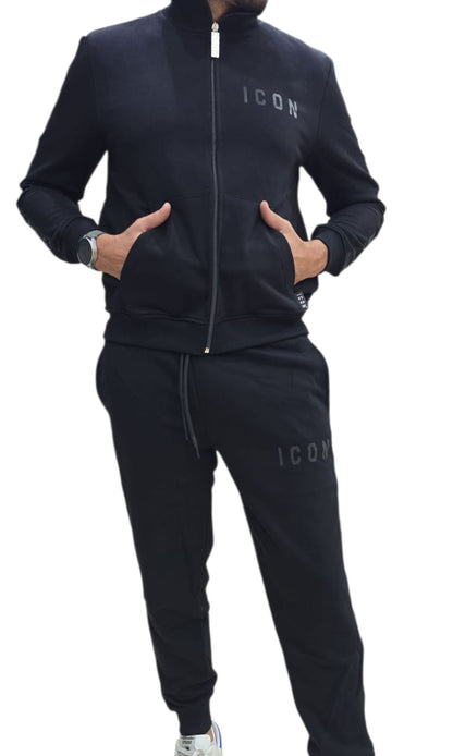 Tuta ICON con zip pantalone gross laterali