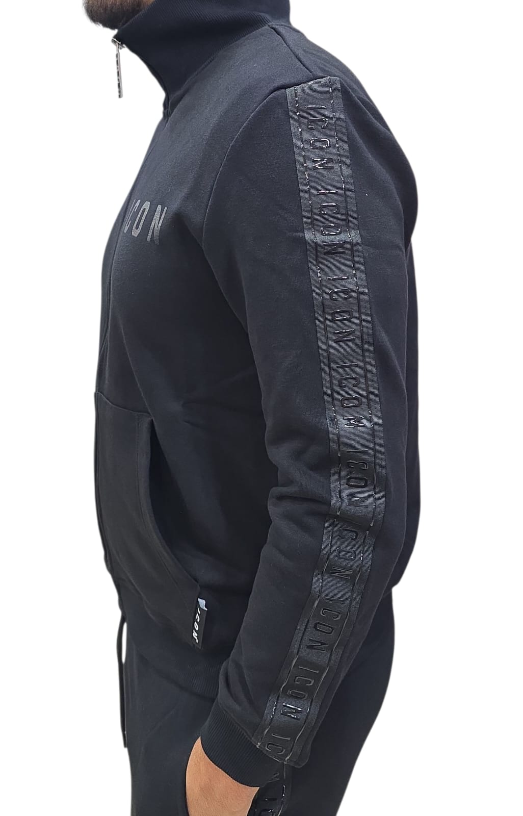 Tuta ICON con zip pantalone gross laterali