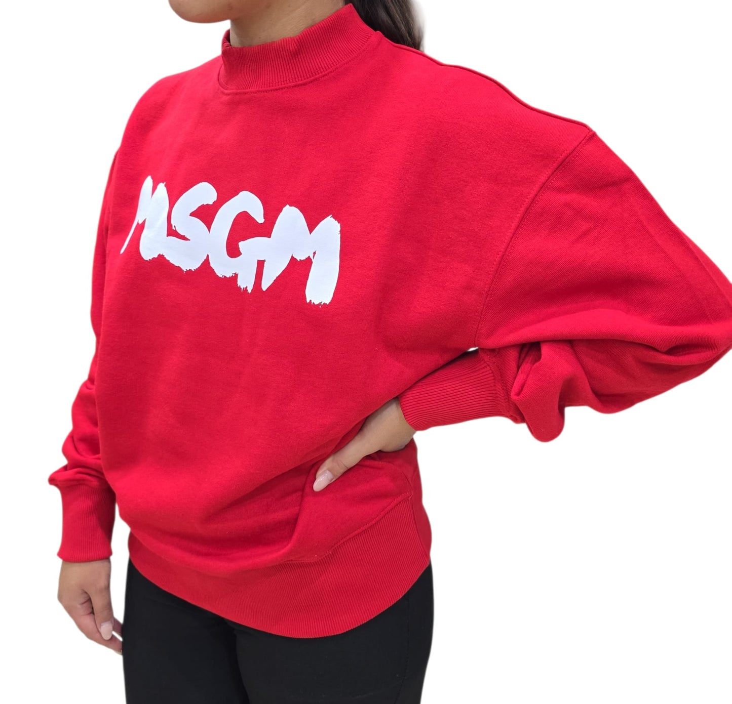 Felpa MSGM SWEATSHIRT Rossa