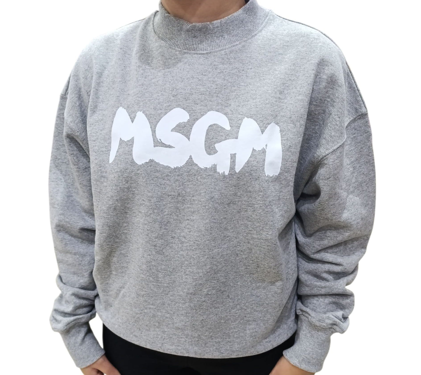 Felpa MSGM SWEATSHIRT Grigia