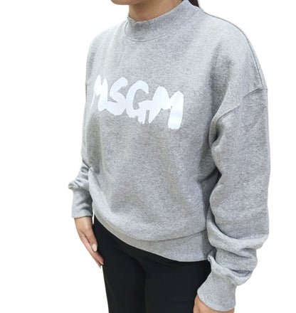 Felpa MSGM SWEATSHIRT Grigia
