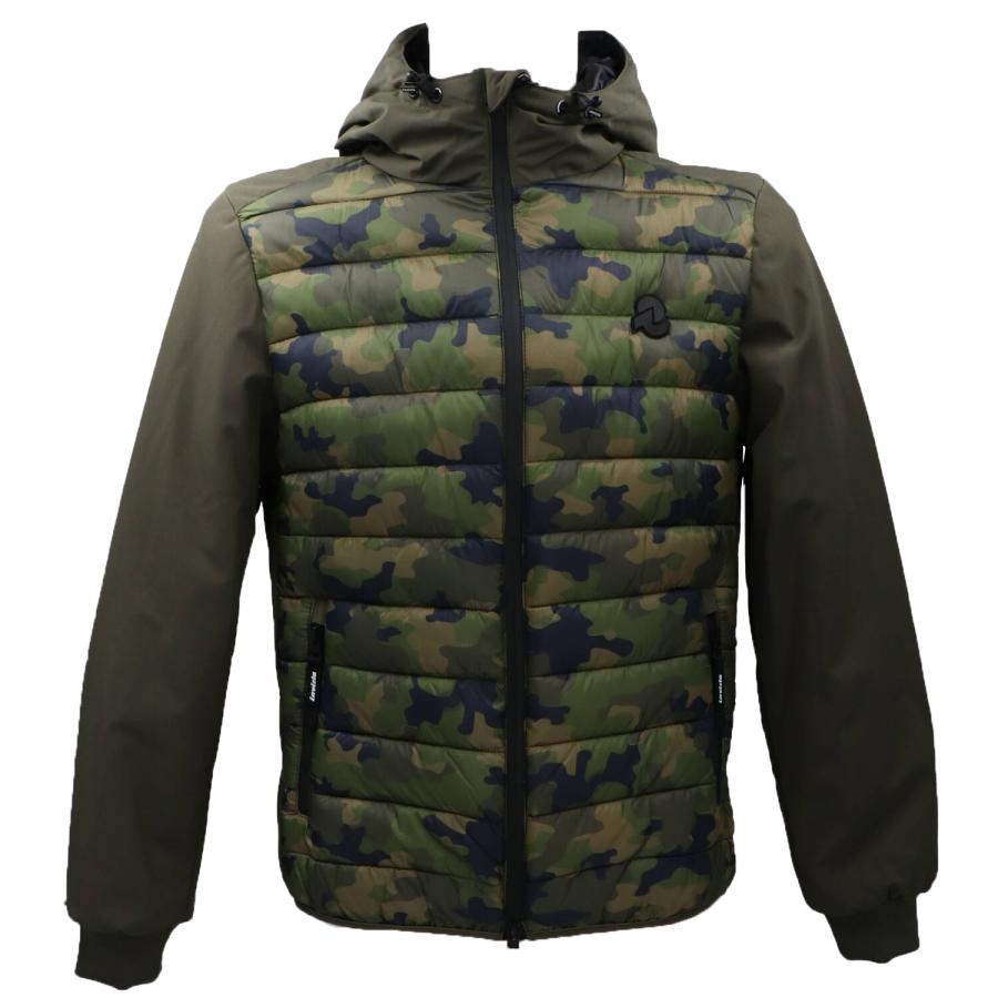 Giubbotto INVICTA  verde militare mimetico