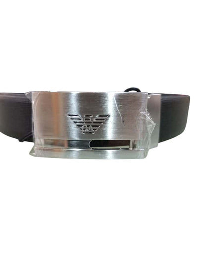 Cintura Emporio Armani in acciaio  doubleface rett