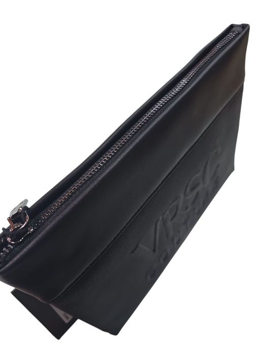 Pochette VRSC couture in ecopelle logo 3D