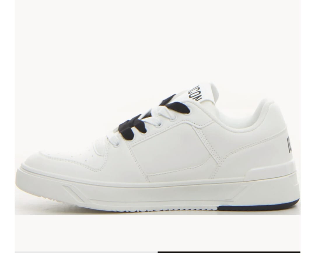 Sneakers ICON Uomo in ecopelle  con doppio logo