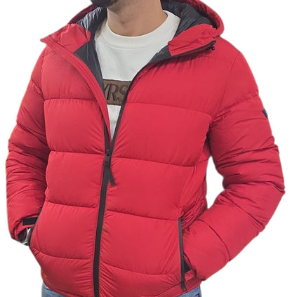 Piumino ARMATA DI MARE Rosso con cappuccio