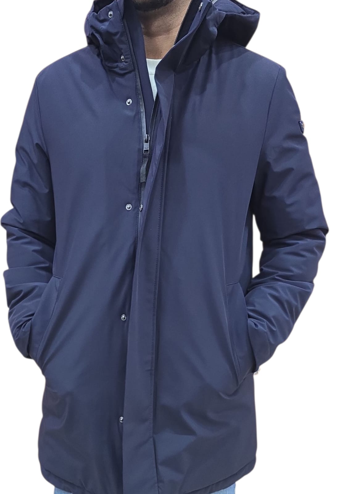 Giubbotto ARMATA DI MARE LUNGO con cerniera e bott