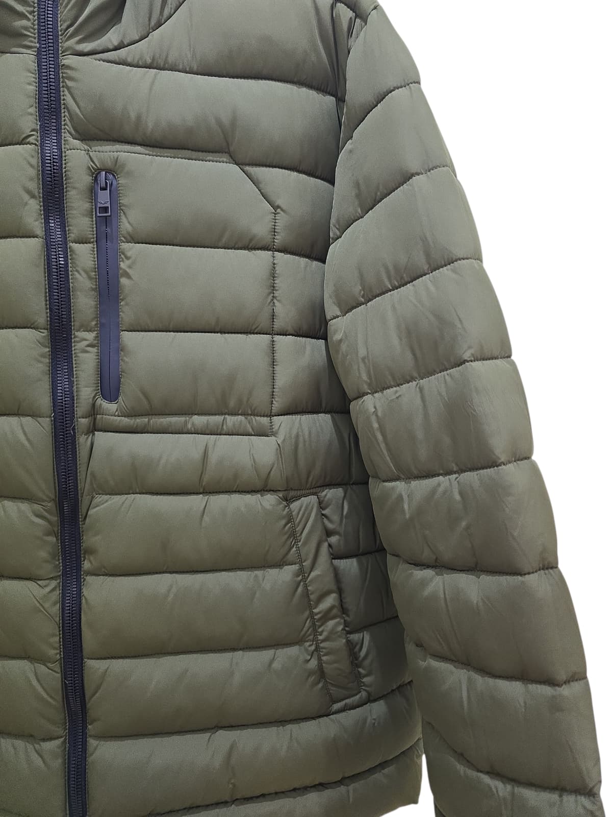 Giubbotto ARMATA DI MARE Dubleface corto blu verde