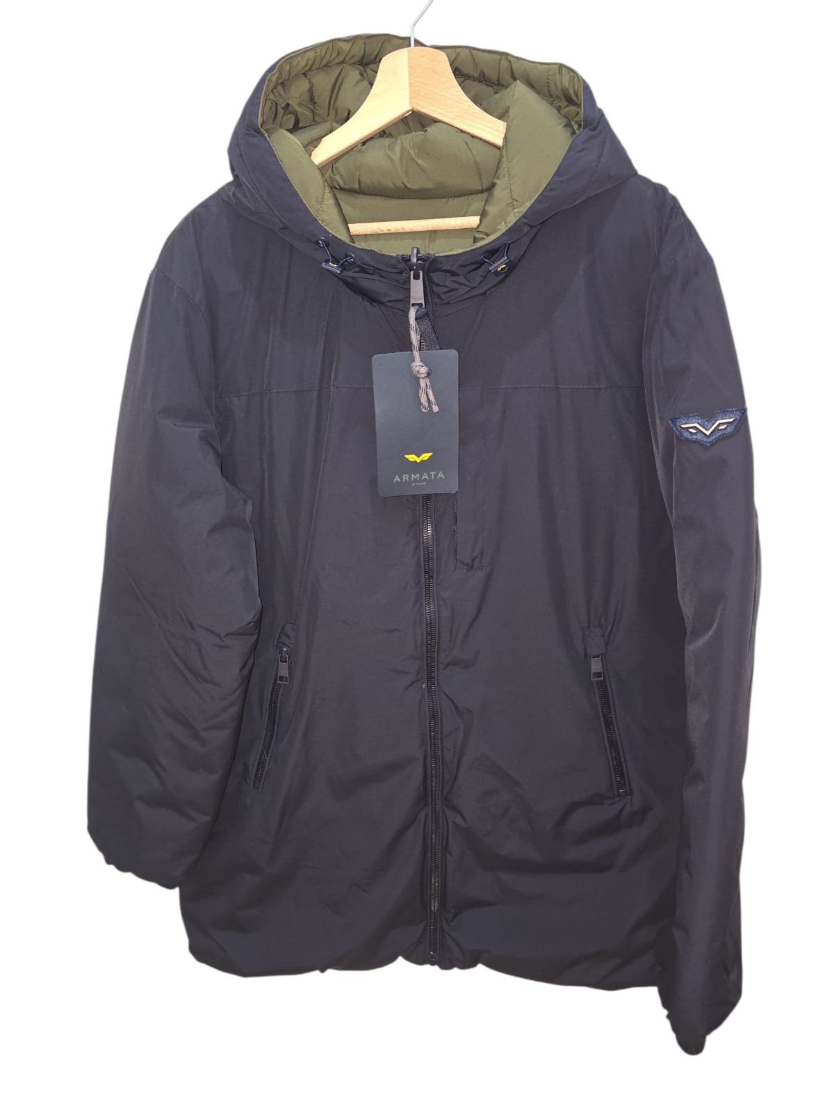 Giubbotto ARMATA DI MARE lungo  dubleface