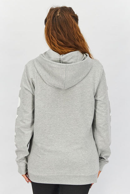 Felpa MOSCHINO con cappuccio grigia