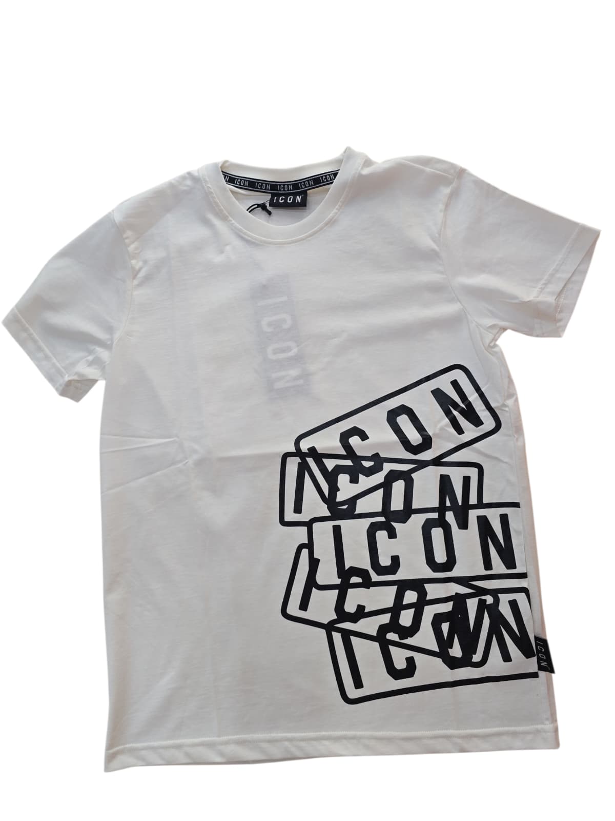 T*shirt ICON logo targhe  2 colori