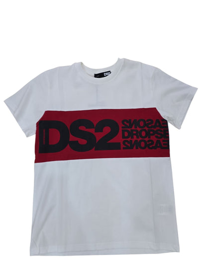 T-shirt Drop Season 2 in maxi logo 2 colori