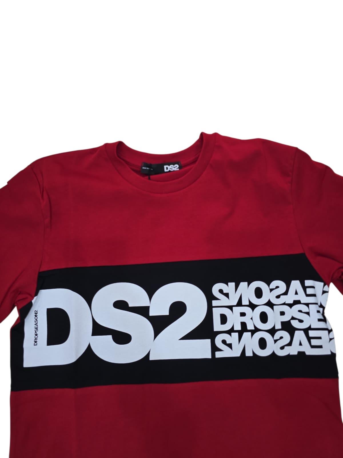 T-shirt Drop Season 2 in maxi logo 2 colori