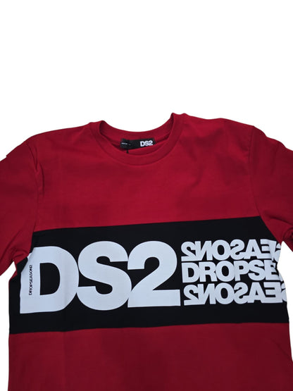 T-shirt Drop Season 2 in maxi logo 2 colori