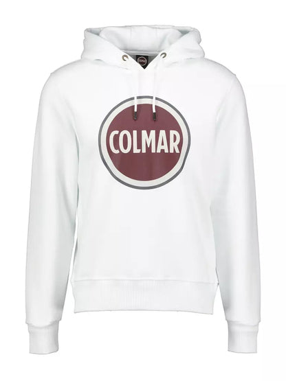 Felpa Colmar con cappuccio logo centrale bordeaux