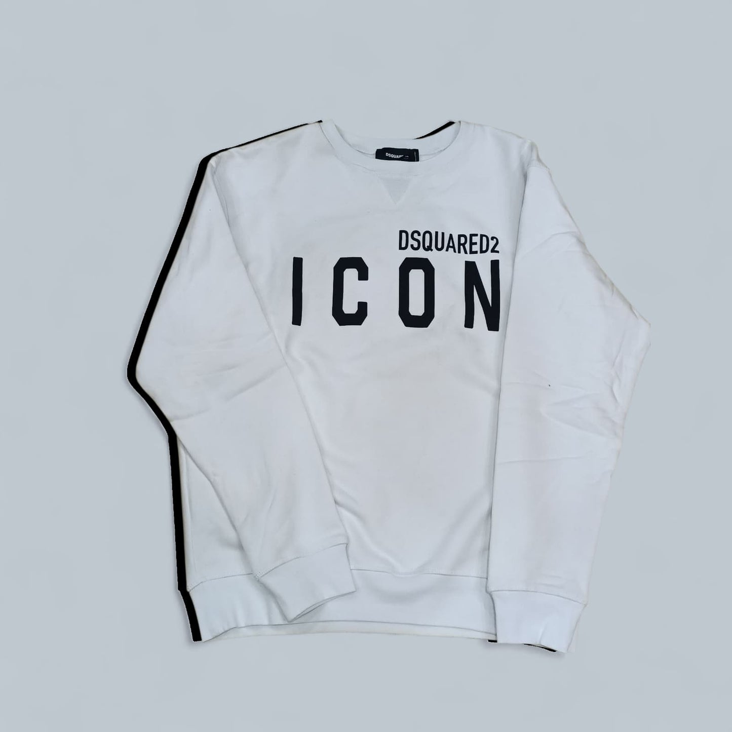 Felpa ICON DSQUARED2 girocollo  logo centrale