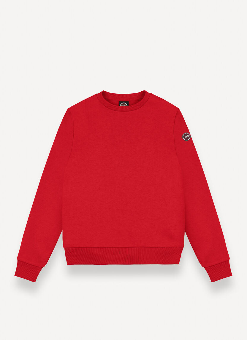 Felpa Colmar girocollo logo laterale