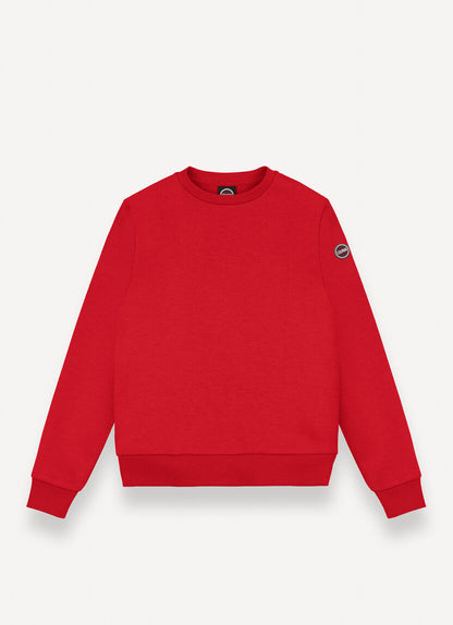 Felpa Colmar girocollo logo laterale